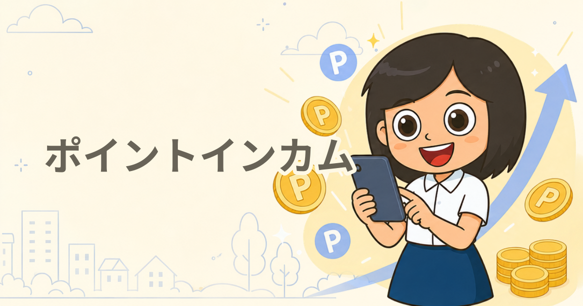 ポイントインカムに登録