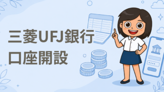 三菱UFJ銀行 口座開設