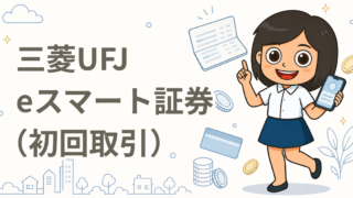 三菱UFJ eスマート証券（初回取引）