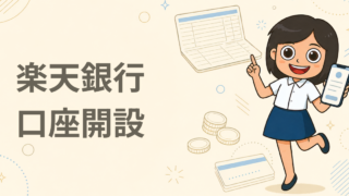 楽天銀行 口座開設