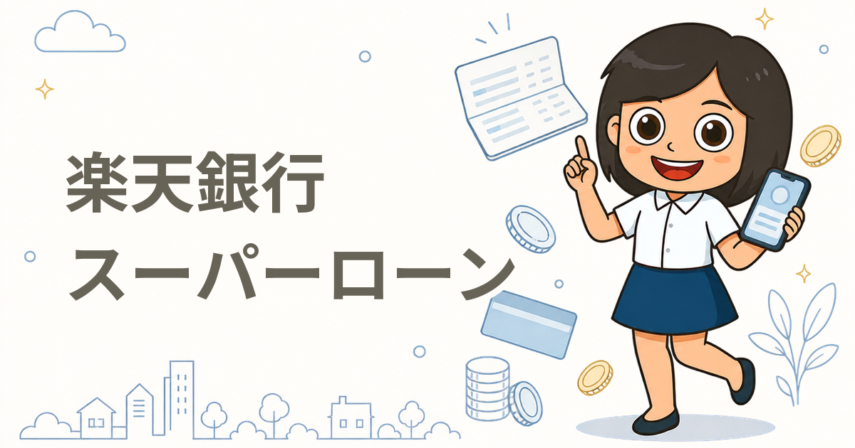 楽天銀行スーパーローン（カードローン）