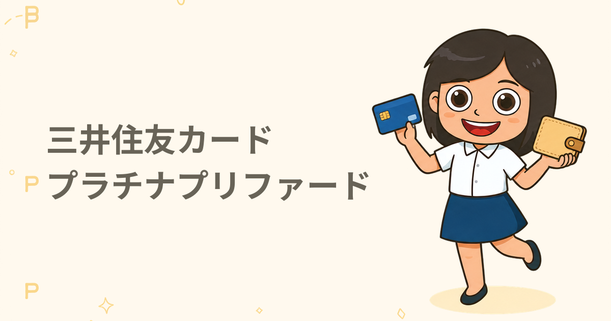 三井住友カード プラチナプリファード（クレジットカード）